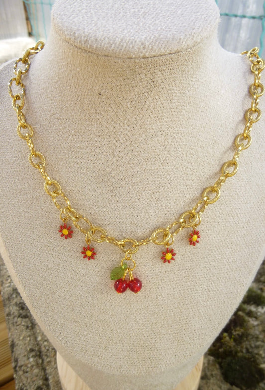 COLLIER - CHERRY