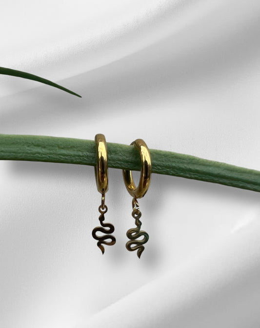 BOUCLES D’OREILLES - SERPENT